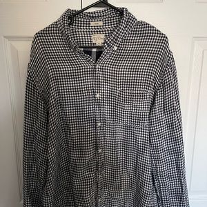 J. Crew Men’s Checkered Button Down